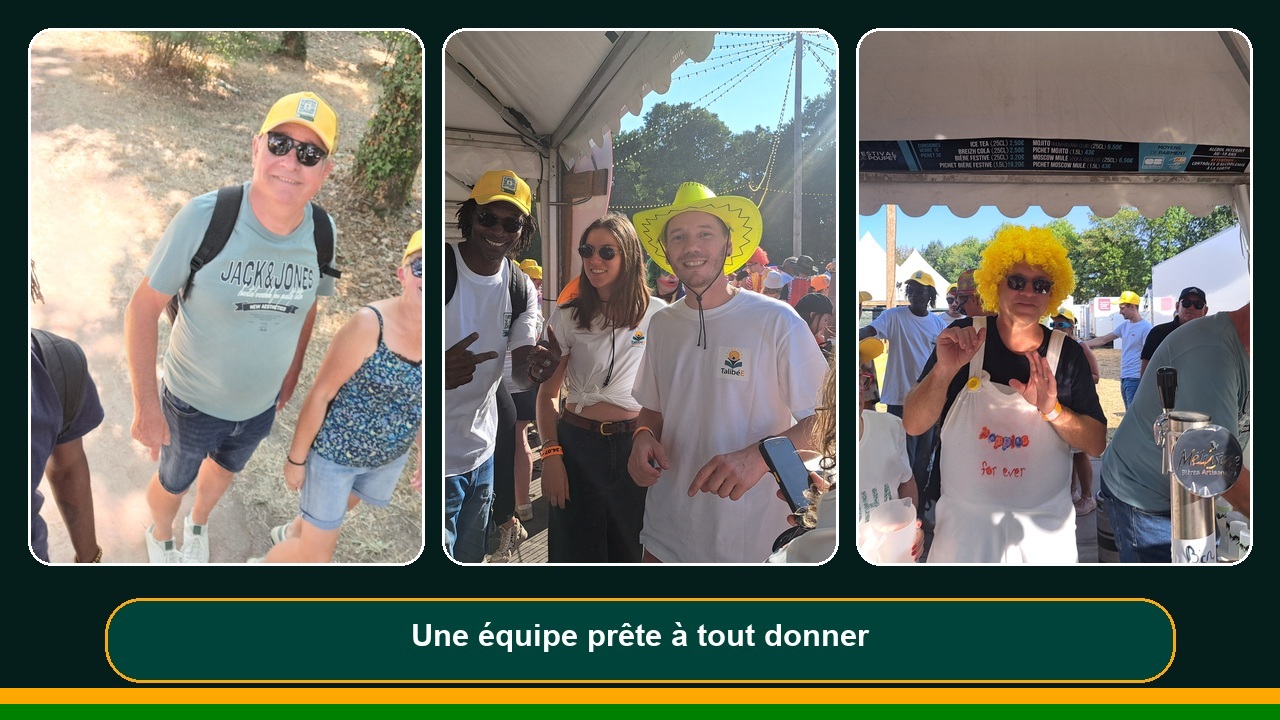 Équipe TalibéE au Bar Chill