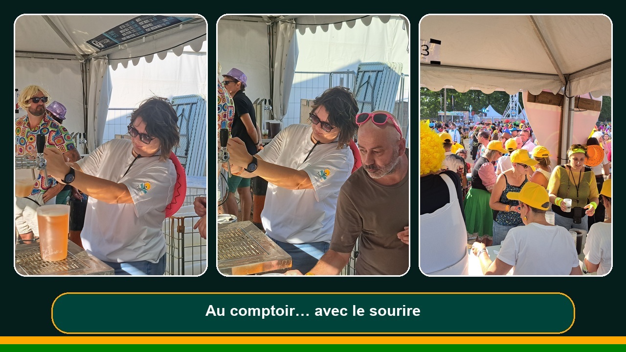 Bénévoles TalibéE au comptoir