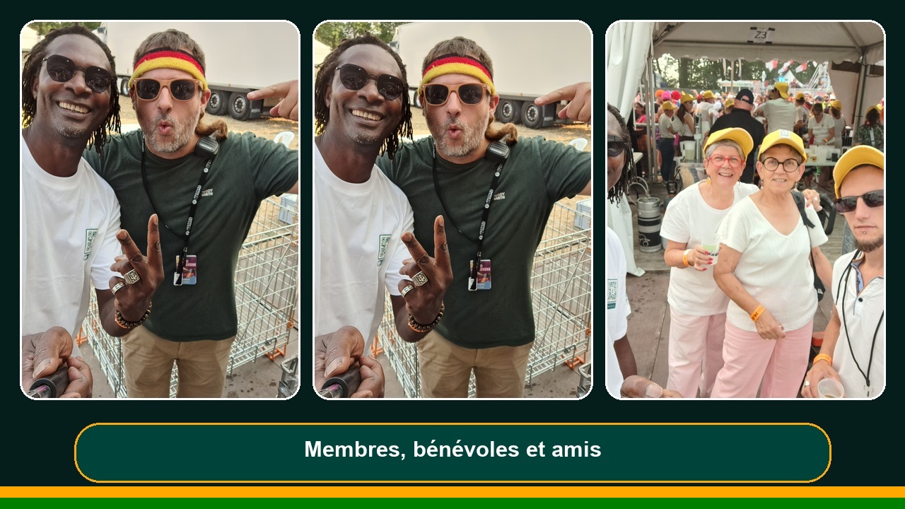 Membres, bénévoles et amis